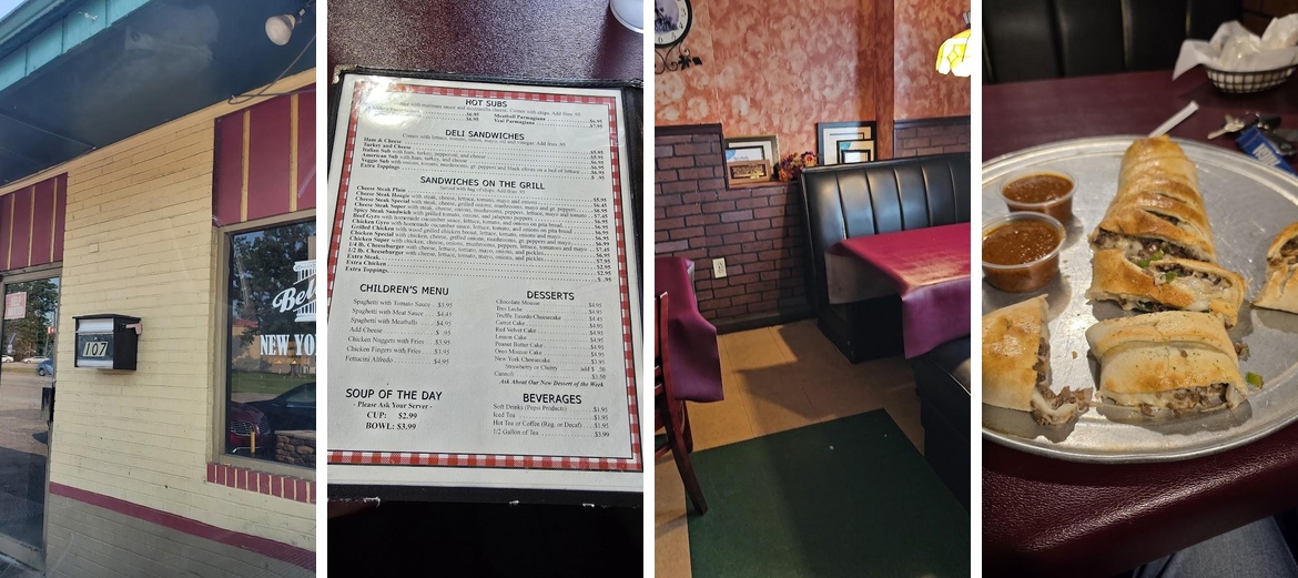 Bella Italy Menu