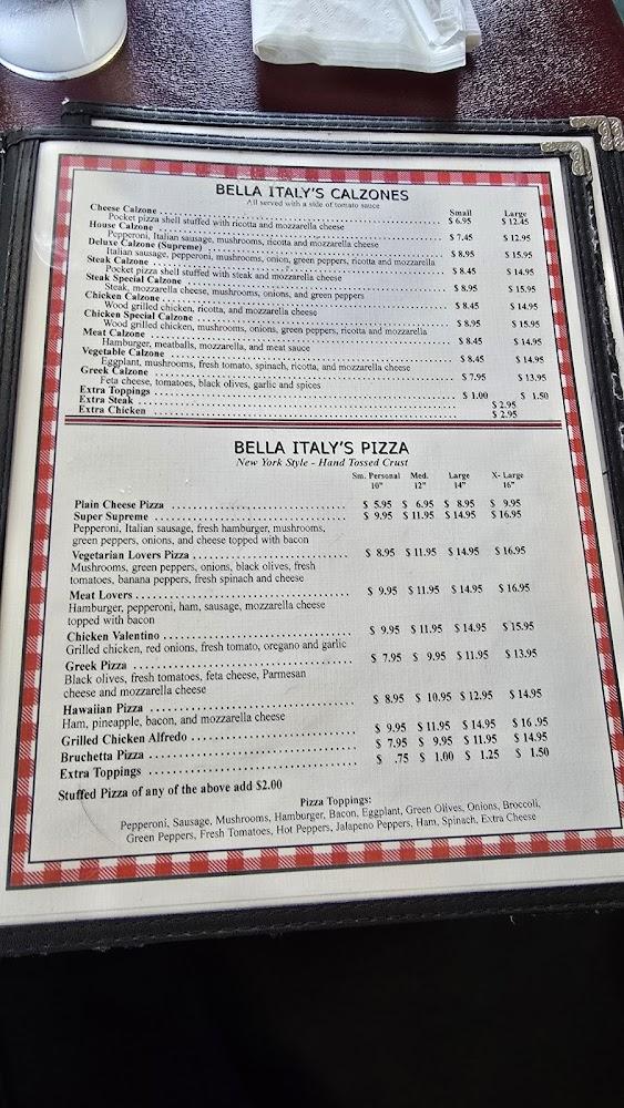 Bella Italy Menu image 3