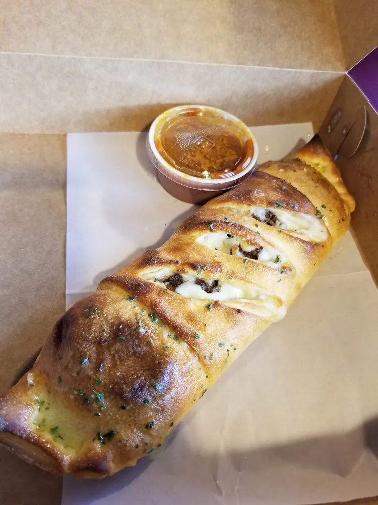 Steak and Cheese Stromboli